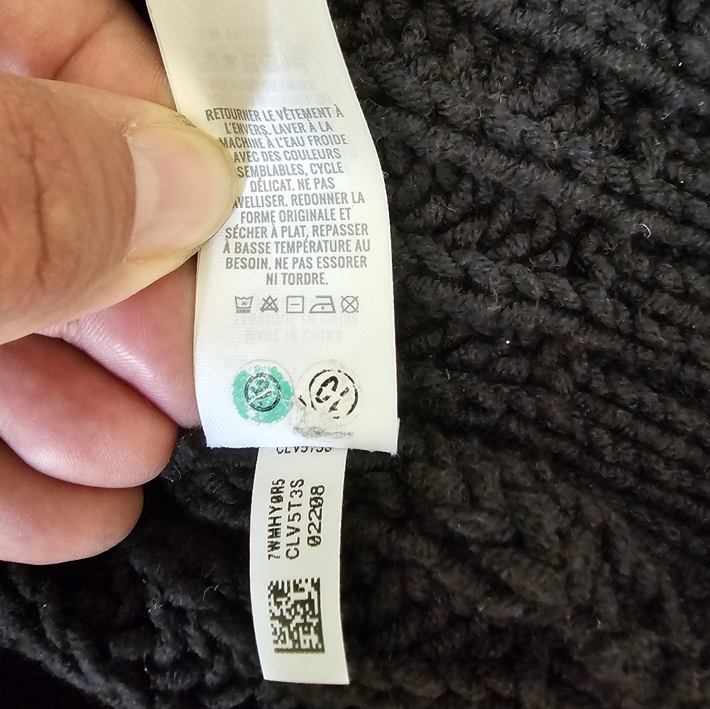 NWOT Aerie Hooded Ribbed Cape - Picture 8 of 11
